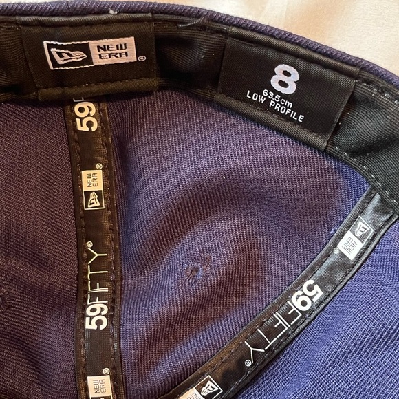 Milwaukee Brewers New Era 59 Fifty Contoured Crown Curved Visor Hat NWT - Picture 10 of 12